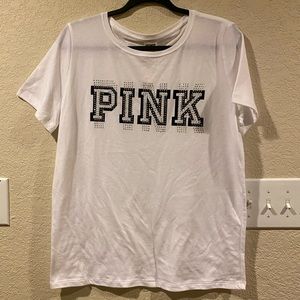 VS PINK Rhinestone Tee ✨💖